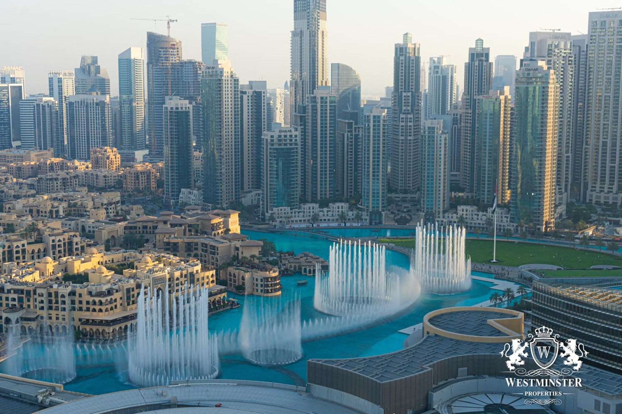 Westminster Dubai Mall Bagian luar foto Dubai Fountains