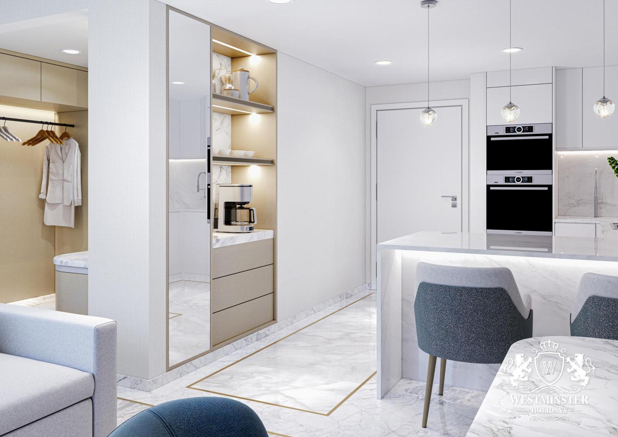 Westminster Dubai Mall Bagian luar foto Interior of a typical apartment